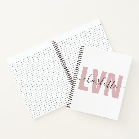 Speciaal LVN-gelicentieerd grafisch verpleegster Notitieboek (Binnen)