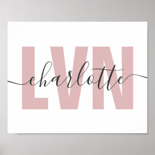 Speciaal LVN-gelicentieerd grafisch verpleegster Poster