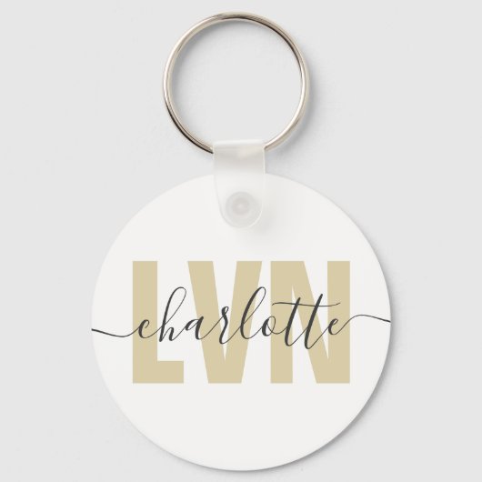 Speciaal LVN-gelicentieerd grafisch verpleegster Sleutelhanger (Voorkant)