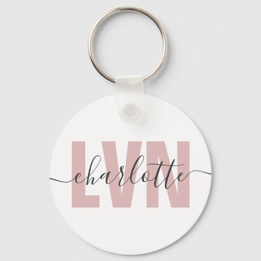 Speciaal LVN-gelicentieerd grafisch verpleegster Sleutelhanger (Voorkant)