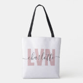 Speciaal LVN-gelicentieerd grafisch verpleegster Tote Bag (Achterkant)