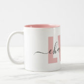 Speciaal LVN-gelicentieerd grafisch verpleegster Tweekleurige Koffiemok (Links)