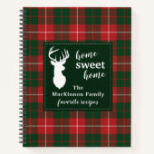 Speciaal MacKinnon Tartan Gespeldenreeks Ontvang Notitieboek (Voorkant)