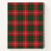 Speciaal MacKinnon Tartan Gespeldenreeks Ontvang Notitieboek (Achterkant)