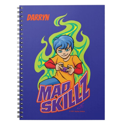 Speciaal Mad Skillz-gaming Notitieboek (Voorkant)