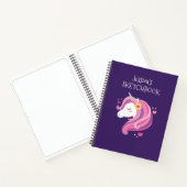 Speciaal Magical Unicorn Artist Sketchbook Notitieboek (Binnen)