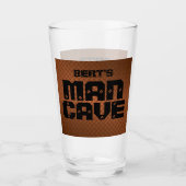 Speciaal Man Cave Copper Diamondplate Glass Glas (Voorkant)