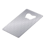 Speciaal Man Cave Diamond Bord Creditkaart Flessenopener (Achterkant Gekanteld)
