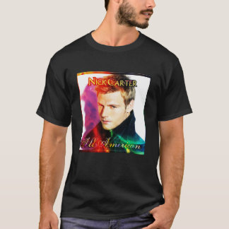 Speciaal Man Land Nick Carter Redeki Tren T-shirt