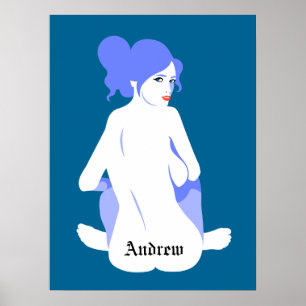 Speciaal Mannen Poster van de Tramp Stamp