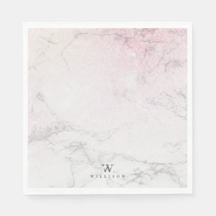 Speciaal Marmer met glittergegevens Servet