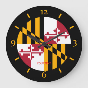 Speciaal Maryland State Flag Design op Grote Klok