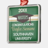 Speciaal! Masterdiploma  Metalen Ornament (Links)