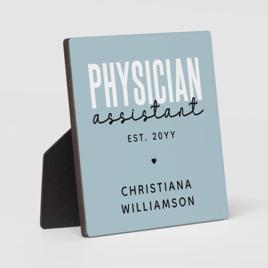 Speciaal medisch assistent PA-Afstuderen Fotoplaat (Voorkant)