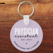 Speciaal medisch assistent PA-Afstuderen Sleutelhanger (Achterkant)