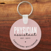 Speciaal medisch assistent PA-Afstuderen Sleutelhanger (Voorkant)