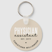 Speciaal medisch assistent PA-Afstuderen Sleutelhanger (Voorkant)