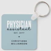 Speciaal medisch assistent PA-Afstuderen Sleutelhanger (Achterkant)