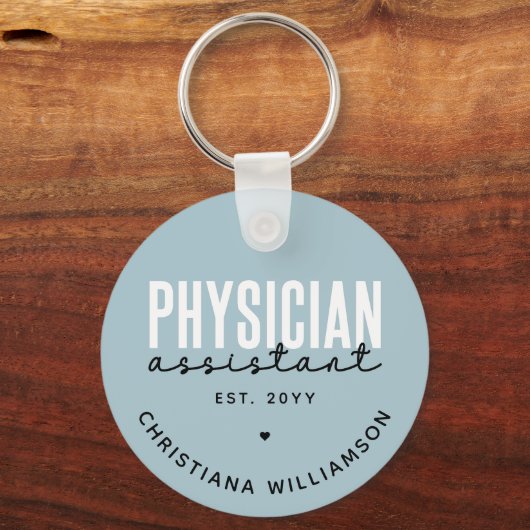Speciaal medisch assistent PA-Afstuderen Sleutelhanger (Voorkant)