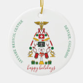 Speciaal medisch centrum verpleegkundige keramisch ornament (Voorkant)