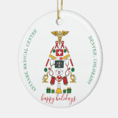 Speciaal medisch centrum verpleegkundige keramisch ornament (Links)