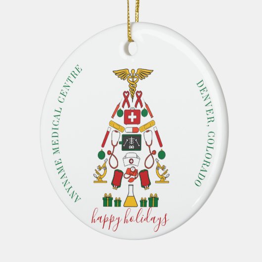Speciaal medisch centrum verpleegkundige keramisch ornament (Links)