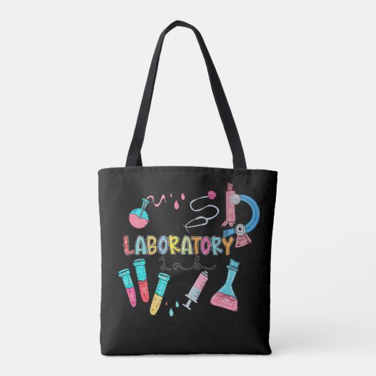 Speciaal medisch laboratorium Tech Cadeau Tote Bag (Achterkant)