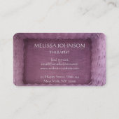 Speciaal medisch specialist in de psycholoog visitekaartje (Achterkant)