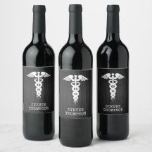 Speciaal medisch symbool Caduceus Doctor Nurse