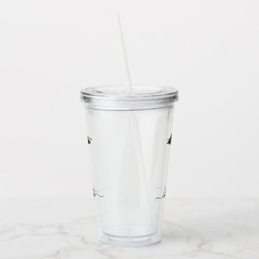 Speciaal medisch symbool voor verpleegkundige Cadu Acryl Drinkbeker (Links)