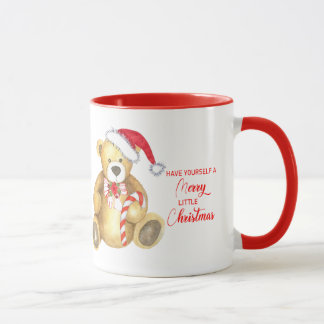 Speciaal Merry, kleine kerstteddybeer Mok