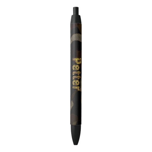 Speciaal militair Camouflage Font Petter Zwarte Inkt Pen (Voorkant Verticaal)