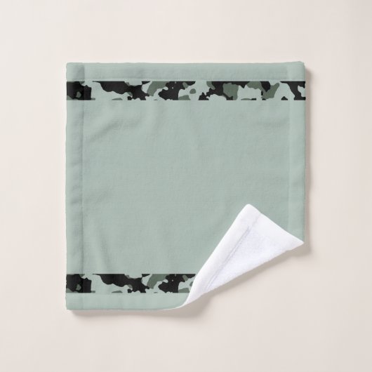 Speciaal militair groen Camouflage Bad Handdoek (Wasdoekje)