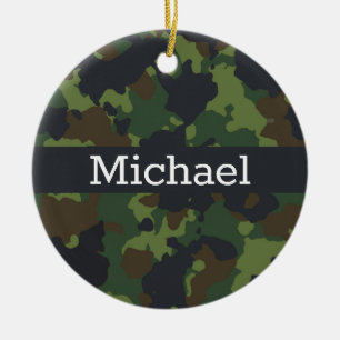 Speciaal militair leger van Camouflage Camo Keramisch Ornament