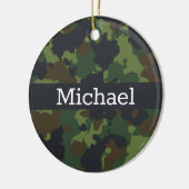 Speciaal militair leger van Camouflage Camo Keramisch Ornament (Links)