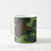 Speciaal militair patroon koffiemok (Voorkant links)