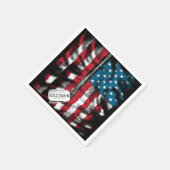 Speciaal militair soldaat Dog Label Verenigde Stat Servet (Hoek)