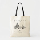 Speciaal Milwaukee Bachelorette Party Canvas tas (Voorkant)