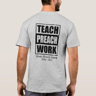 Speciaal missionair cadeau-touchperwerk t-shirt