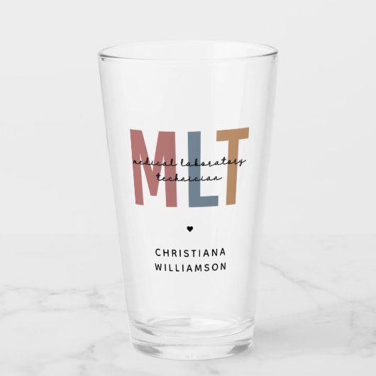 Speciaal MLT-technicus voor medisch laboratorium Glas (Voorkant)