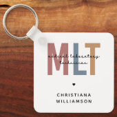 Speciaal MLT-technicus voor medisch laboratorium Sleutelhanger (Voorkant)