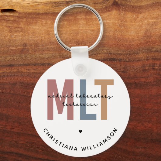 Speciaal MLT-technicus voor medisch laboratorium Sleutelhanger (Voorkant)