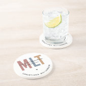 Speciaal MLT-technicus voor medisch laboratorium Zandsteen Onderzetter (Zijkant)