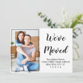 Speciaal modern Cute Black Script-fotografie Aankondiging (Staand voorkant)