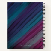 Speciaal modern Notitieboek voor vormgeving (Achterkant)