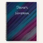 Speciaal modern Notitieboek voor vormgeving (Voorkant)