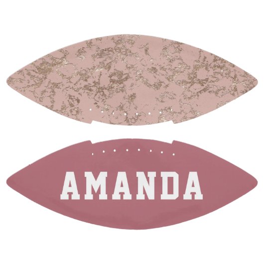 Speciaal modern Roos Gold Girl American Football (Panelen)