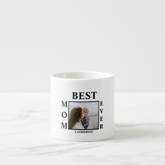 Speciaal moederdag beste moeder ooit espresso kop (Voorkant)