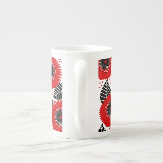 Speciaal Mok voor tuinbouwbloemen (Achterkant)