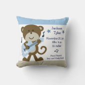 Speciaal 'Monkey Rocker' Pillow Kussen (Voorkant)